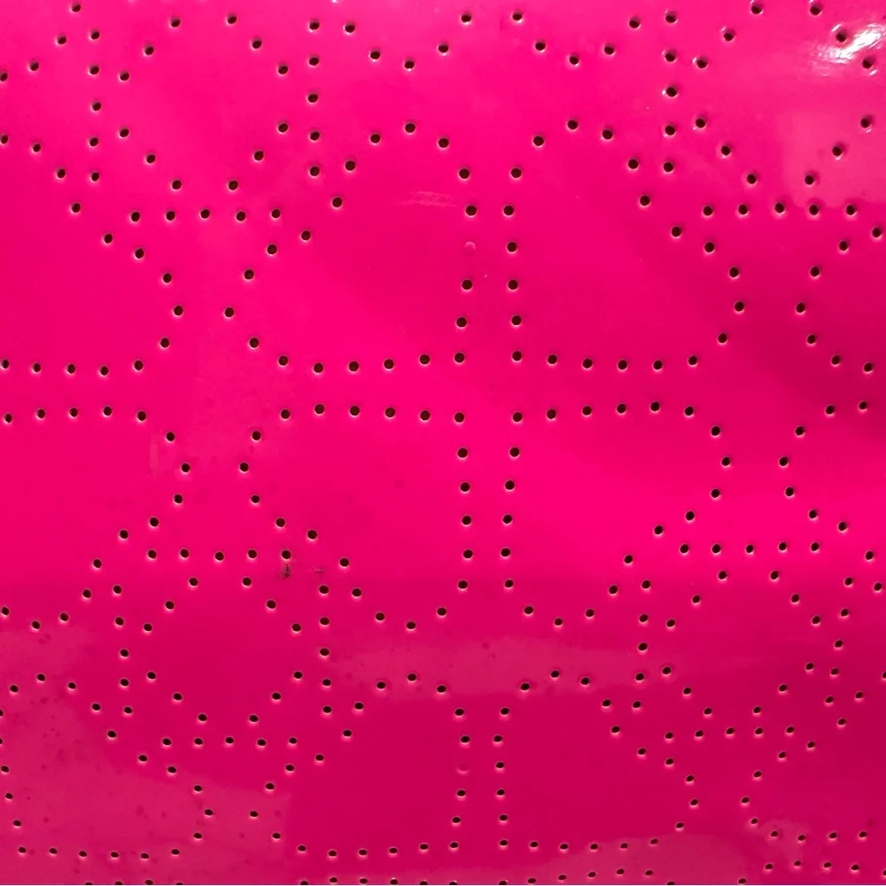 Kate Spade Hot Pink Glossy Vibrant Tote Bag